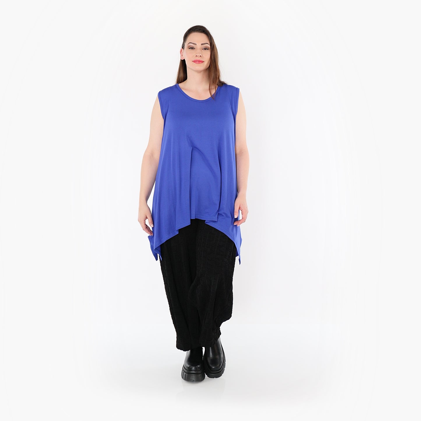 03071 "BasicLove" Top – Royal blue