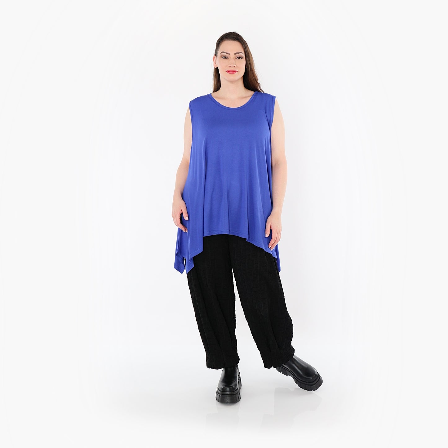 03071 "BasicLove" Top – Royal blue