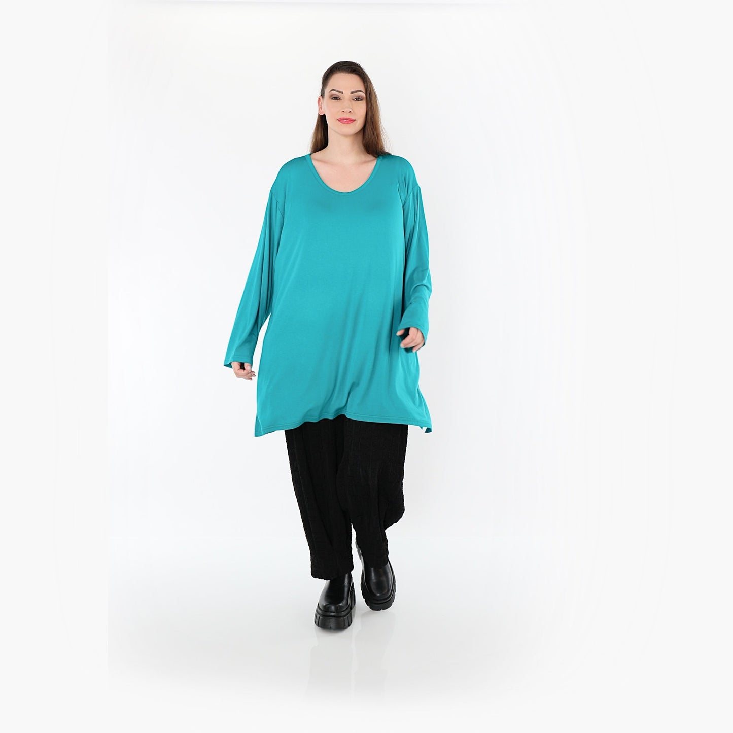 07054 "BasicLove" Shirt – Aqua