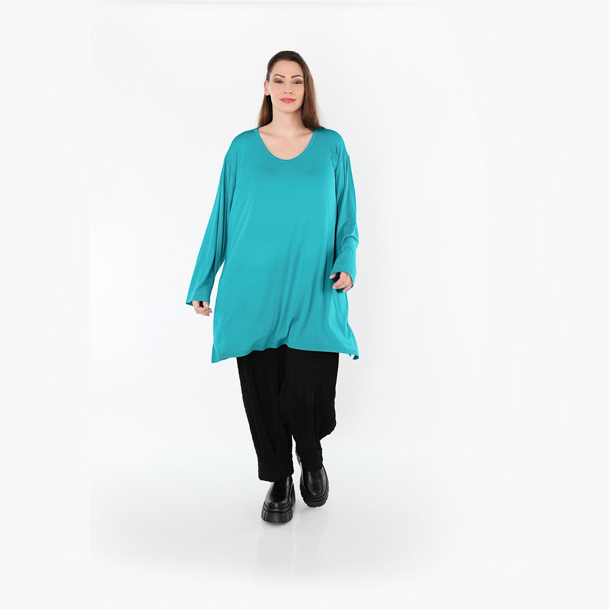 07054 "BasicLove" Shirt – Aqua