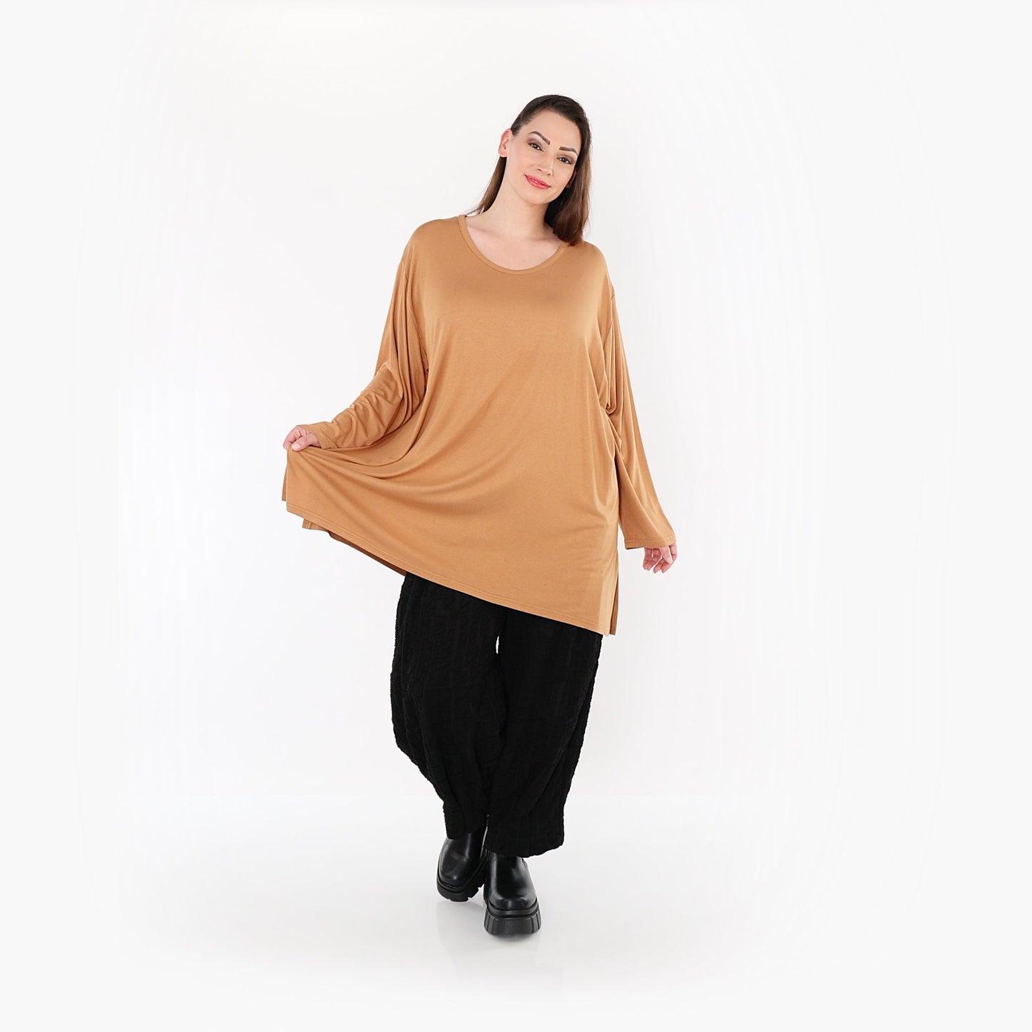 07054 "BasicLove" Shirt – Cognac