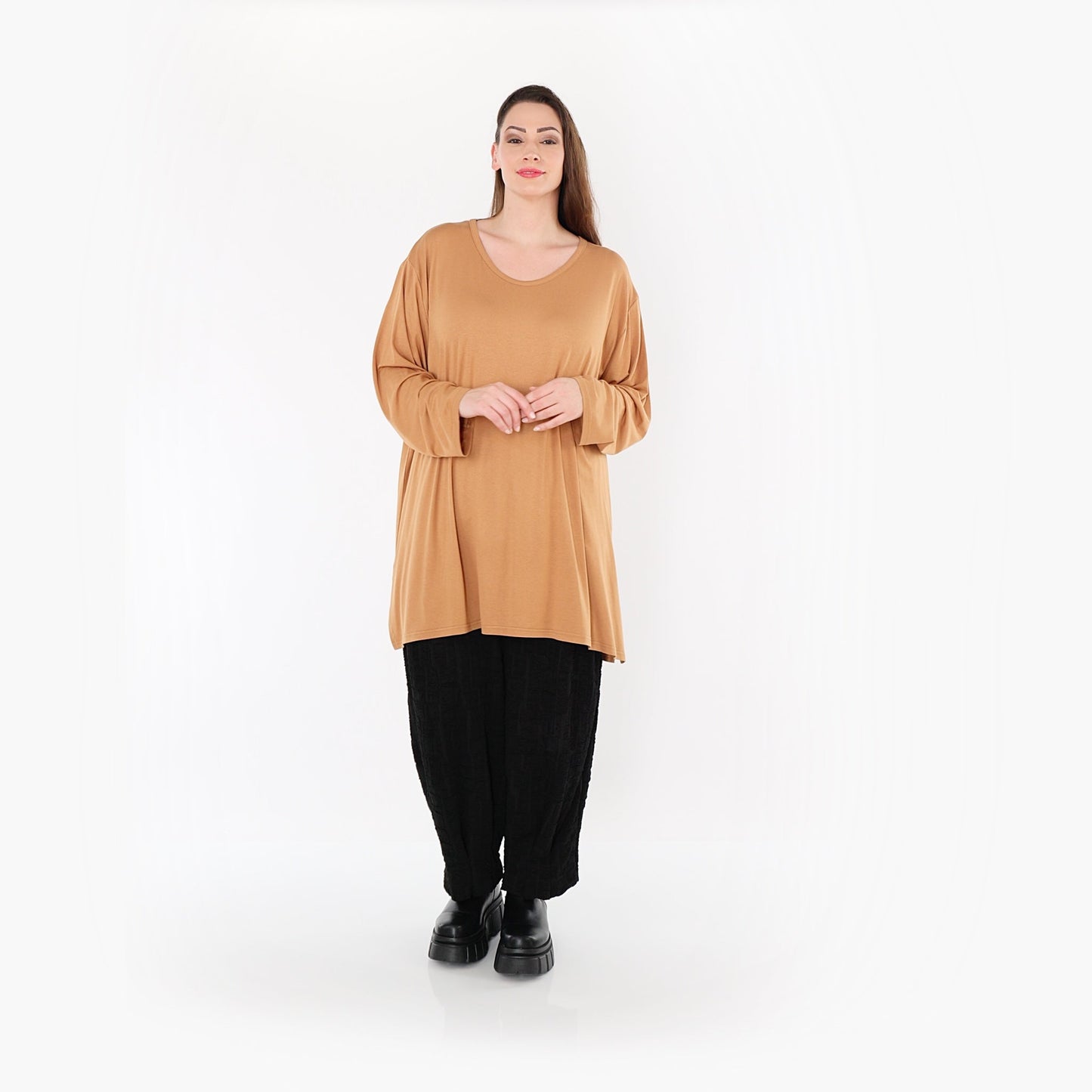 07054 "BasicLove" Shirt – Cognac