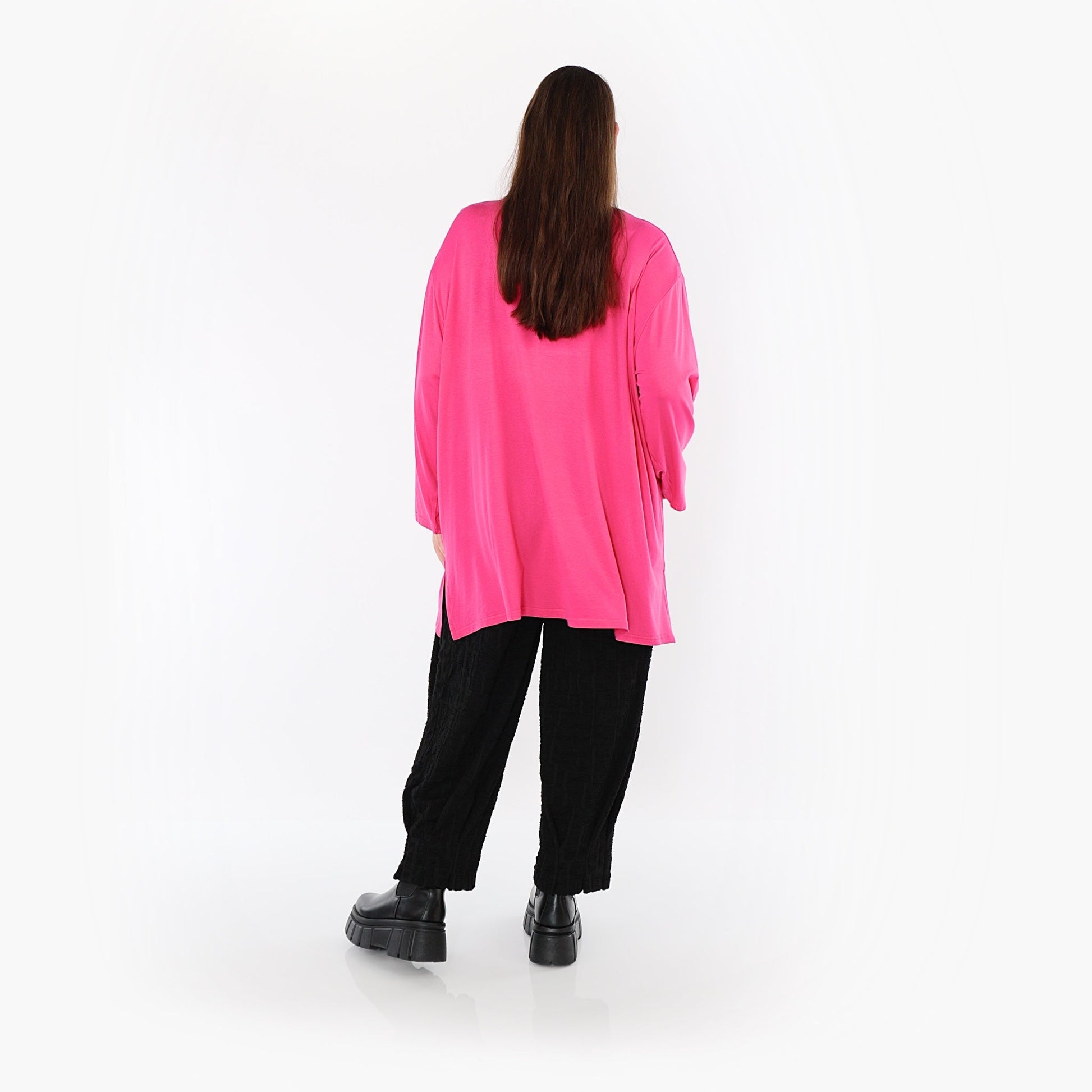 07054 "BasicLove" Shirt – Fuchsia