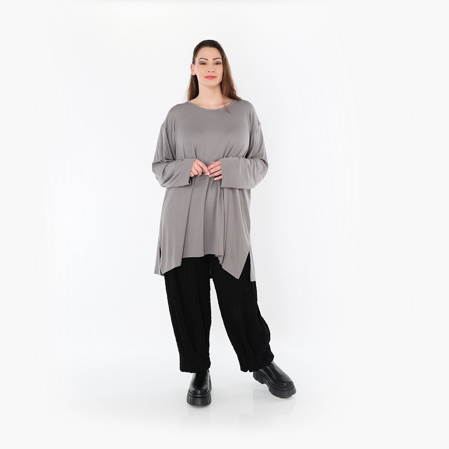 07054 "BasicLove" Shirt – Grey