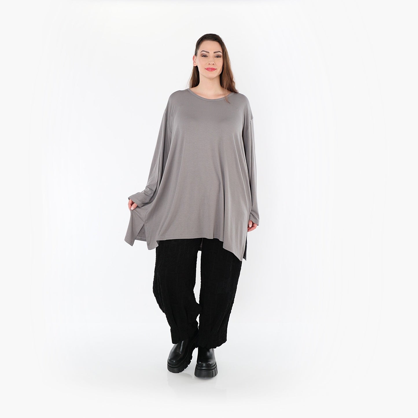 07054 "BasicLove" Shirt – Grey