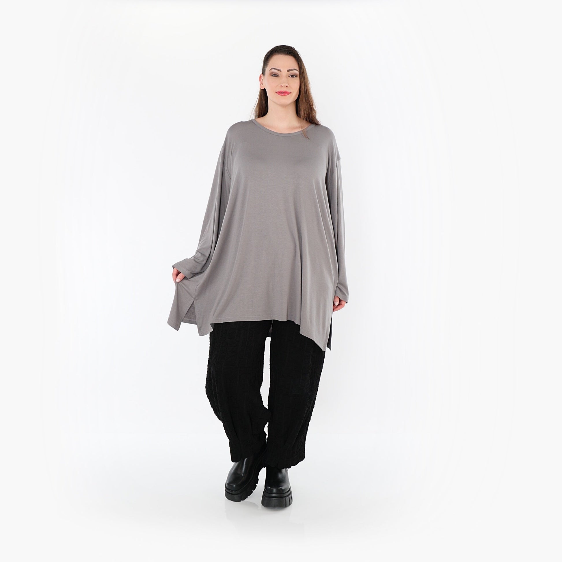 07054 "BasicLove" Shirt – Grey