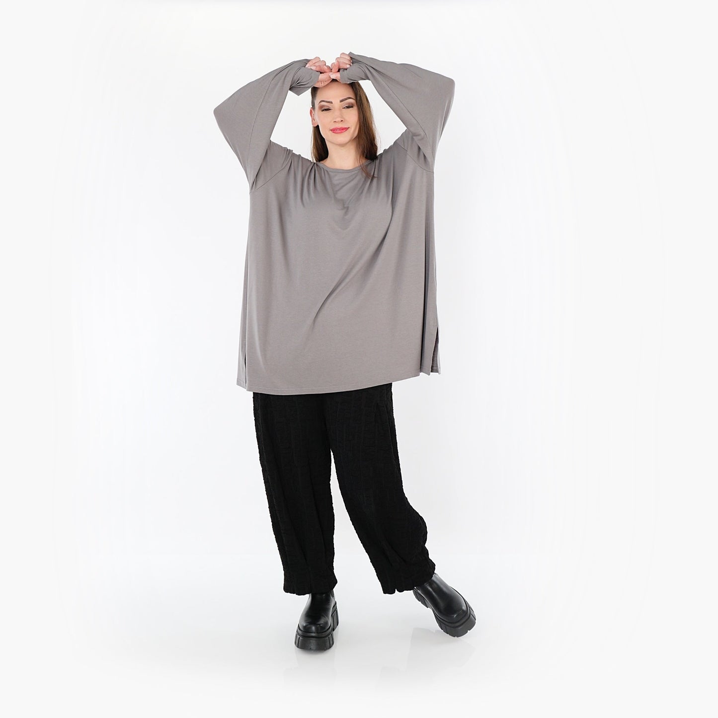 07054 "BasicLove" Shirt – Grey