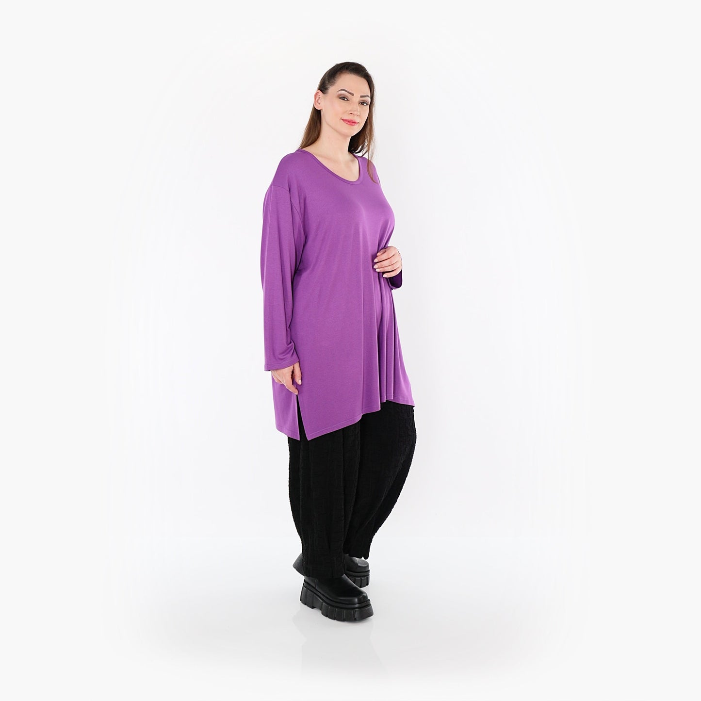 07054 "BasicLove" Shirt – Lilac