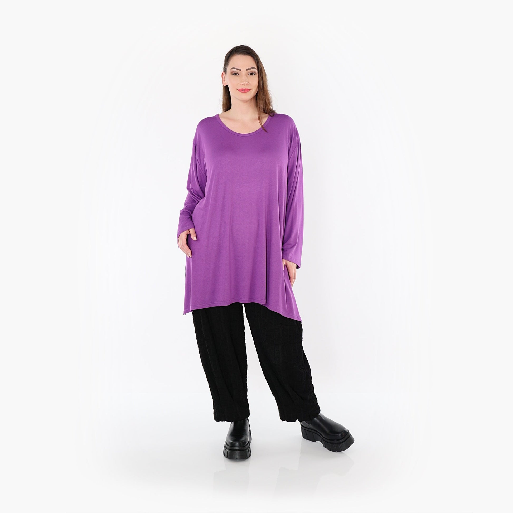 07054 "BasicLove" Shirt – Lilac