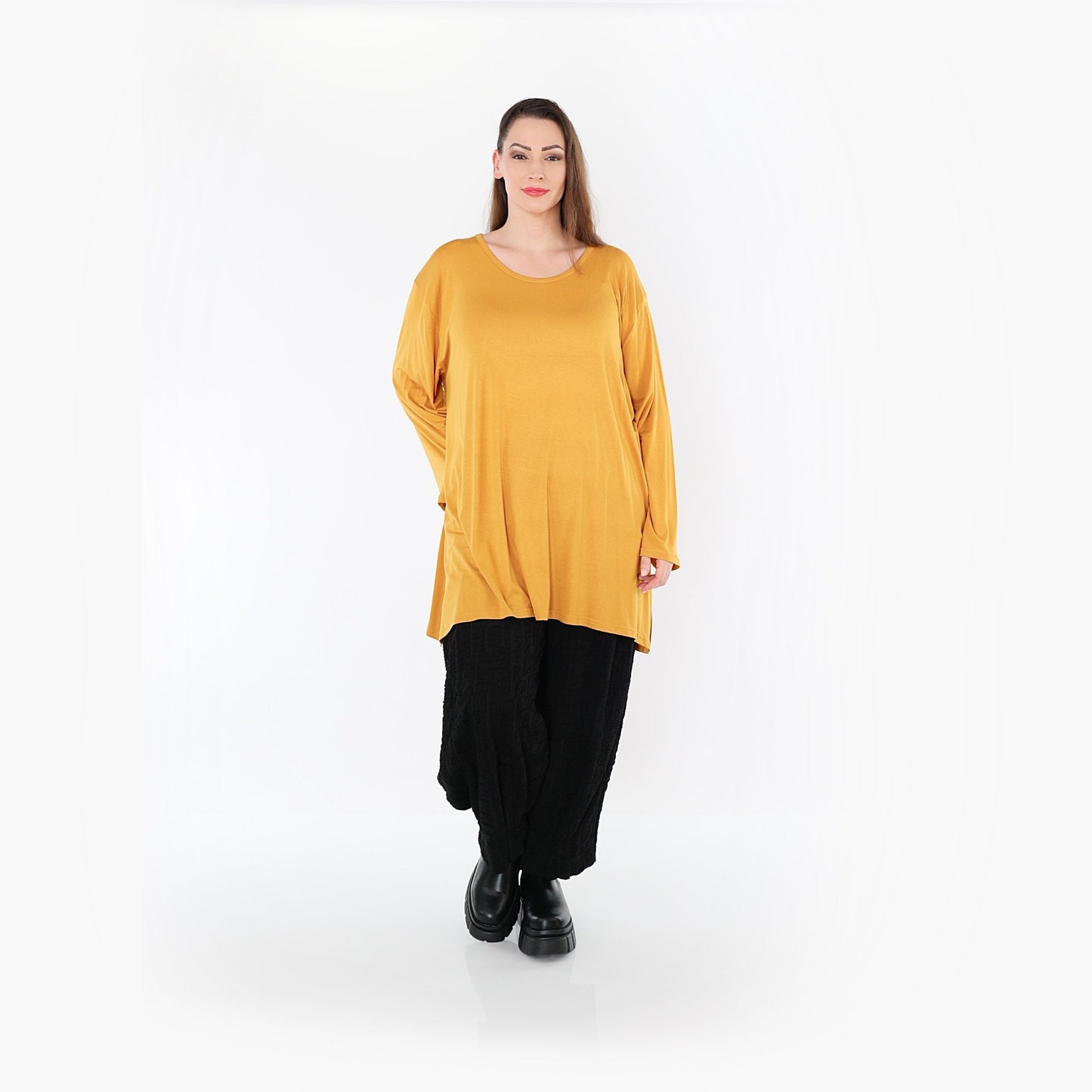 07054 "BasicLove" Shirt – Mustard
