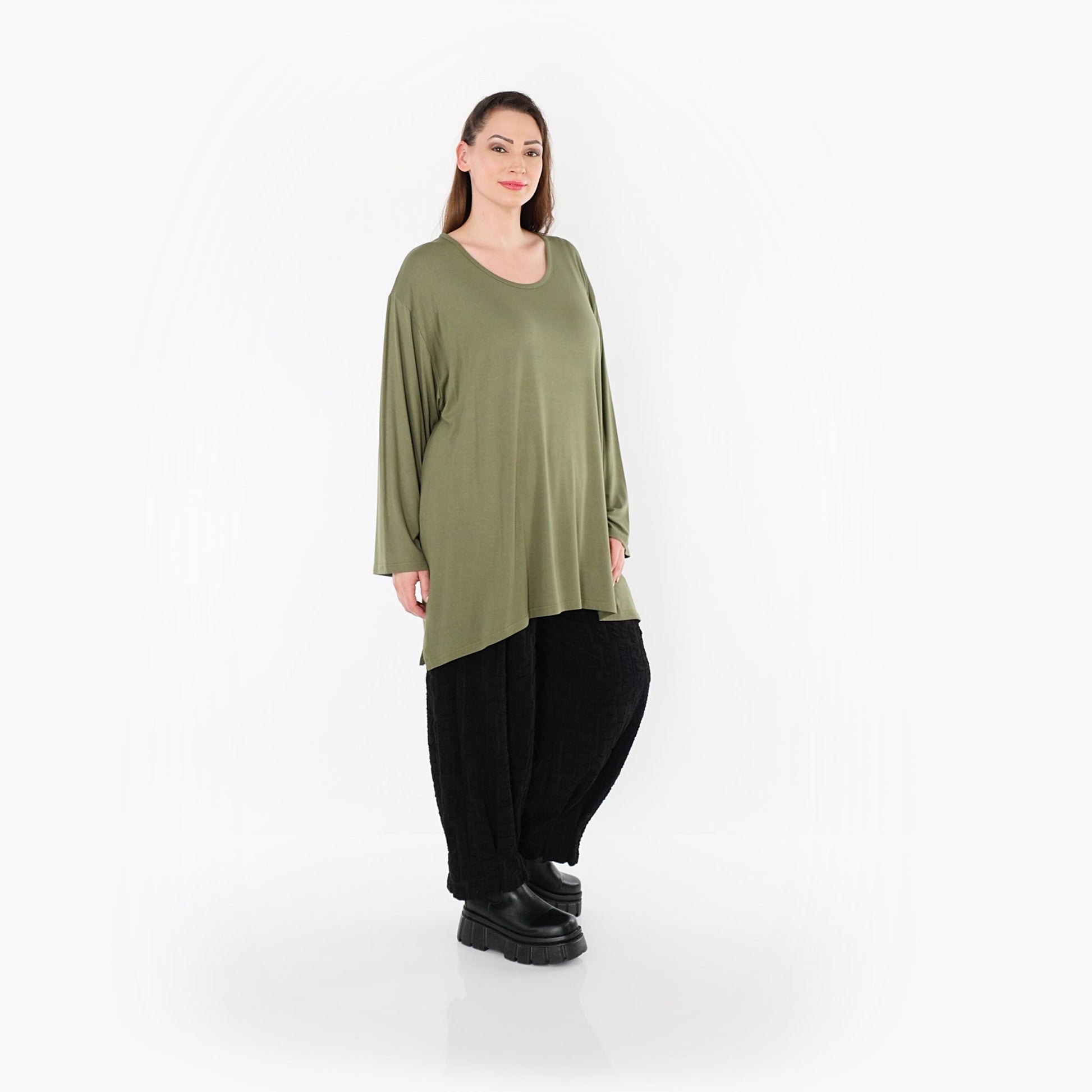 07054 "BasicLove" Shirt – Olive