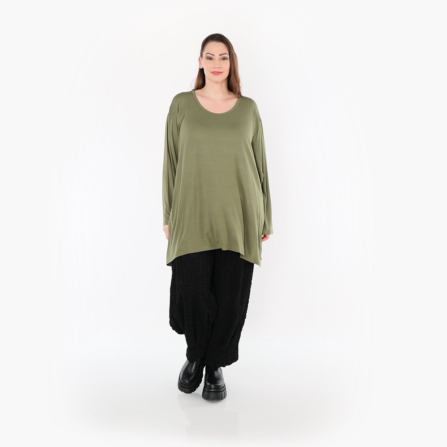 07054 "BasicLove" Shirt – Olive