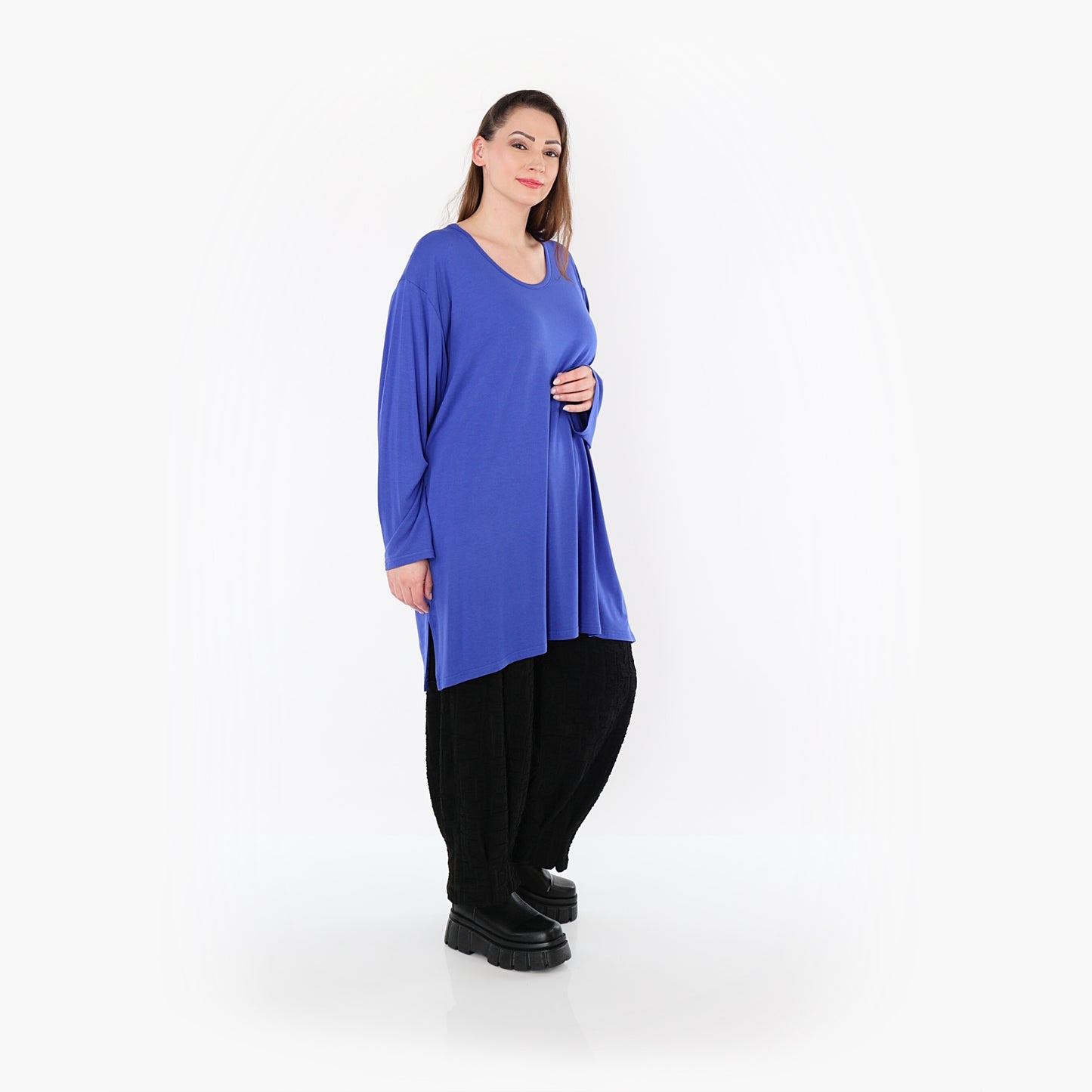 07054 "BasicLove" Tunic – Royal blue
