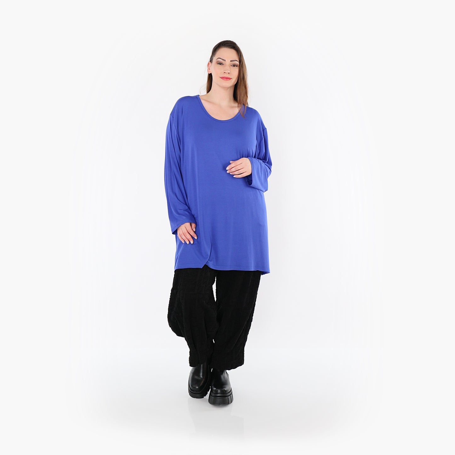 07054 "BasicLove" Tunic – Royal blue