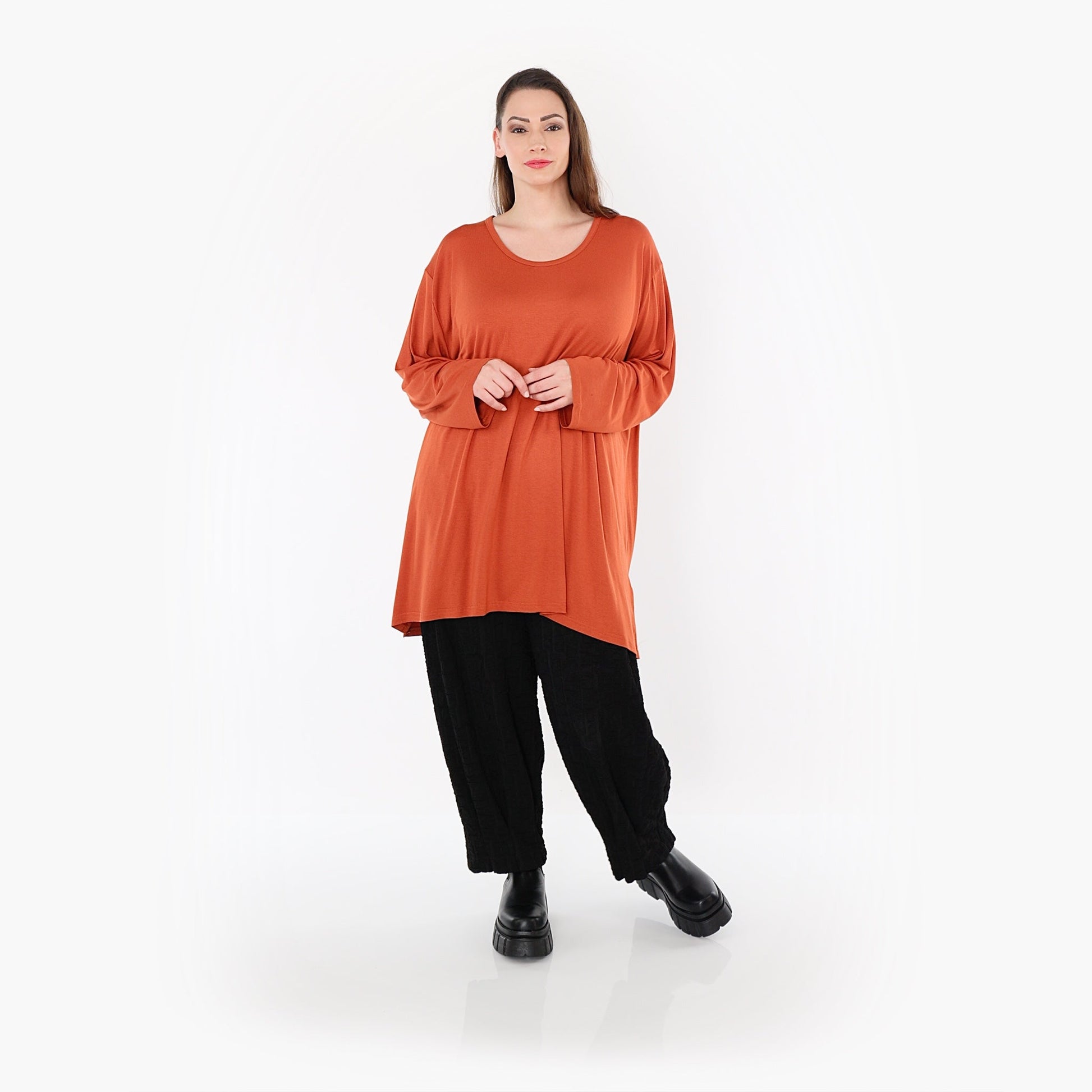 07054 "BasicLove" Shirt – Rust