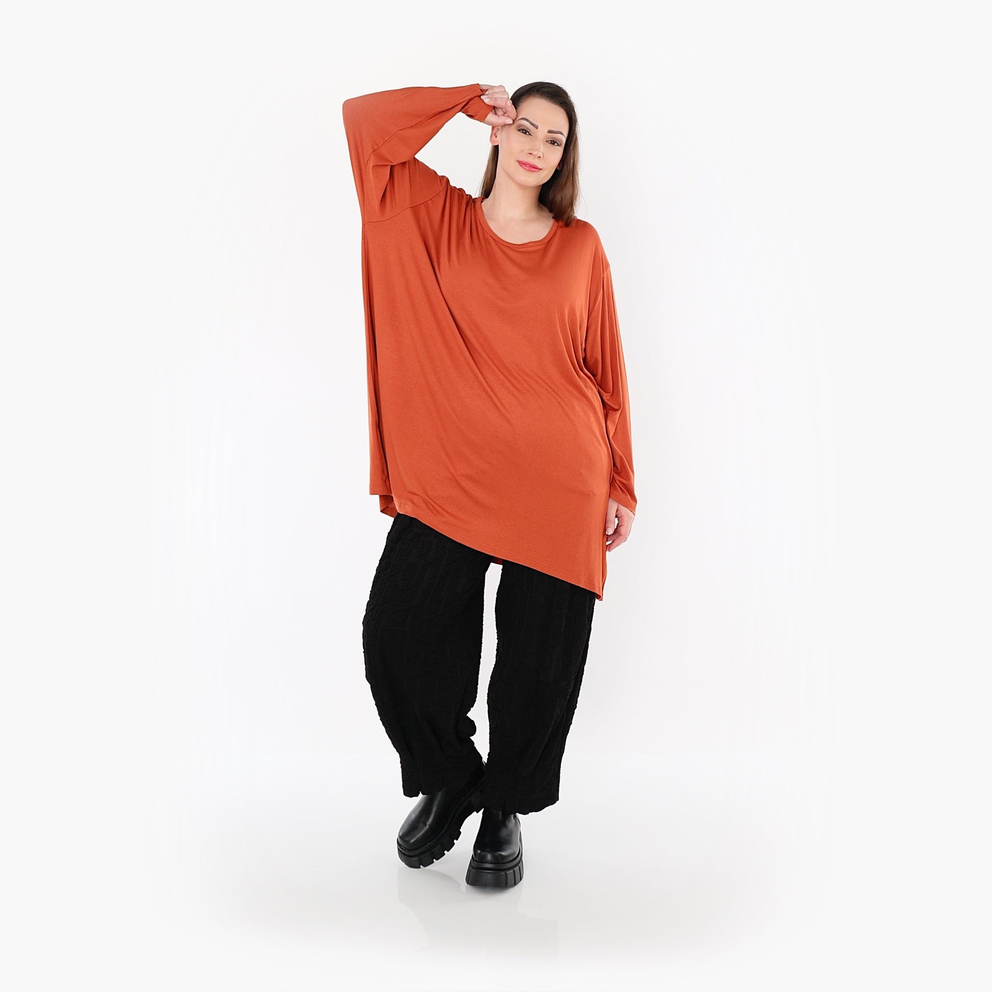 07054 "BasicLove" Shirt – Rust