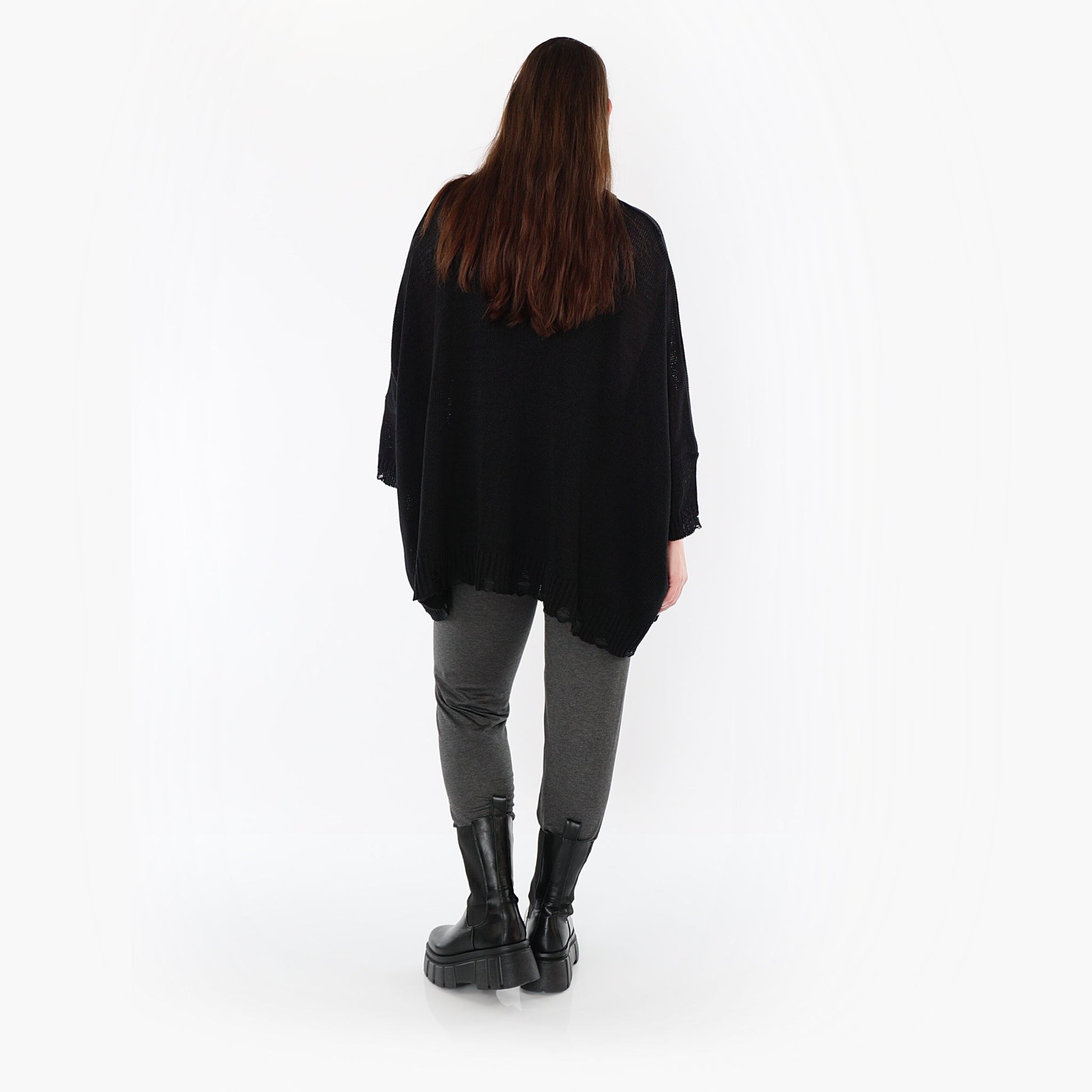 0P100 "BasicLove" Leggings – Anthracite