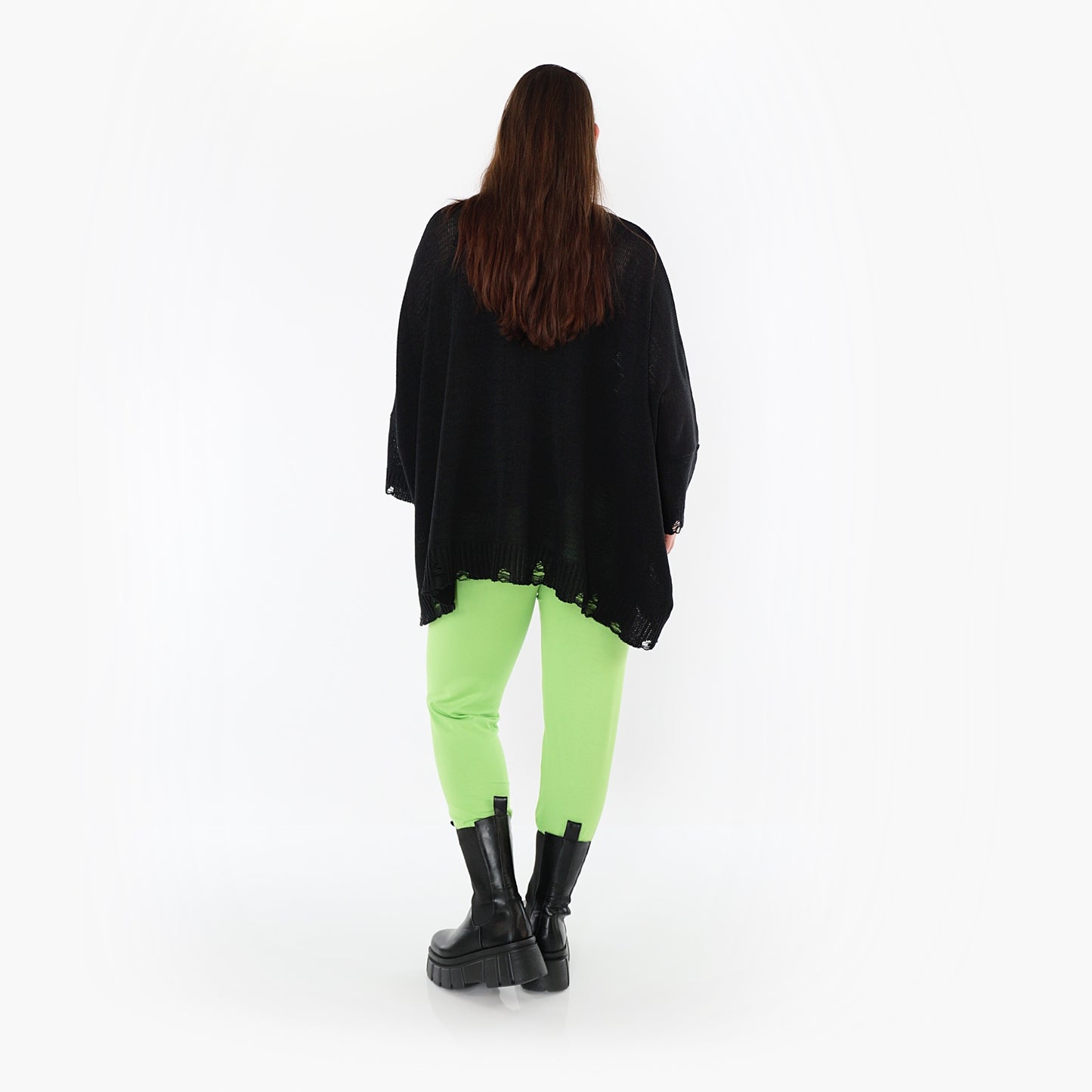 0P100 "BasicLove" Leggings – Apple green
