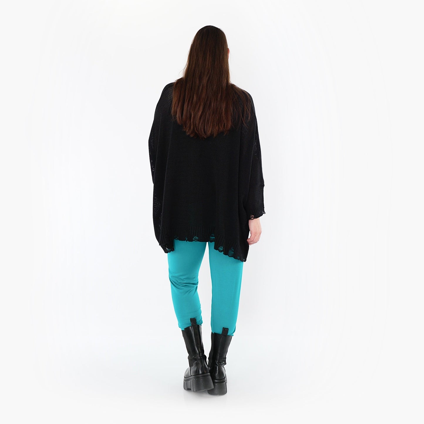 0P100 "BasicLove" Leggings – Aqua
