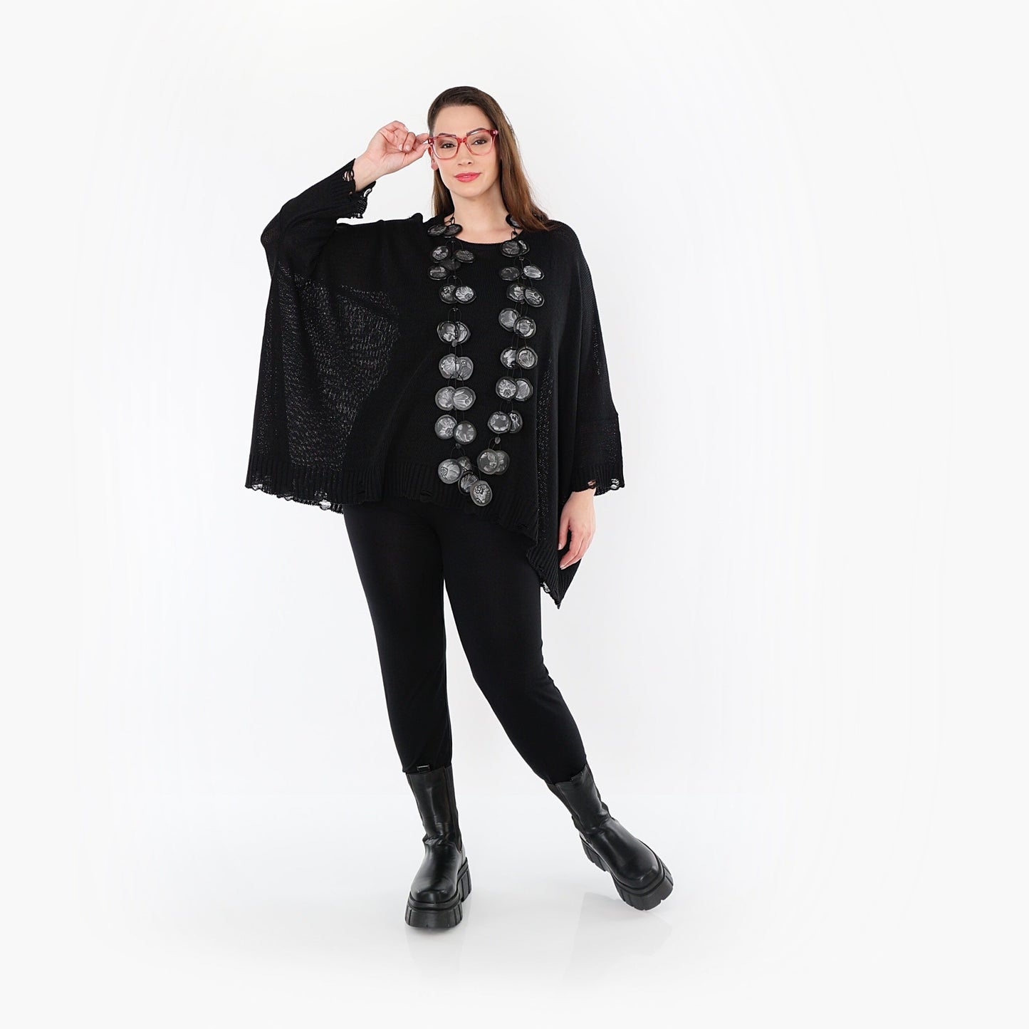 0P100 "BasicLove" Leggings – Black