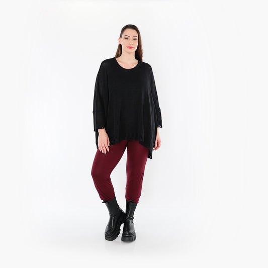 0P100 "BasicLove" Leggings – Burgundy