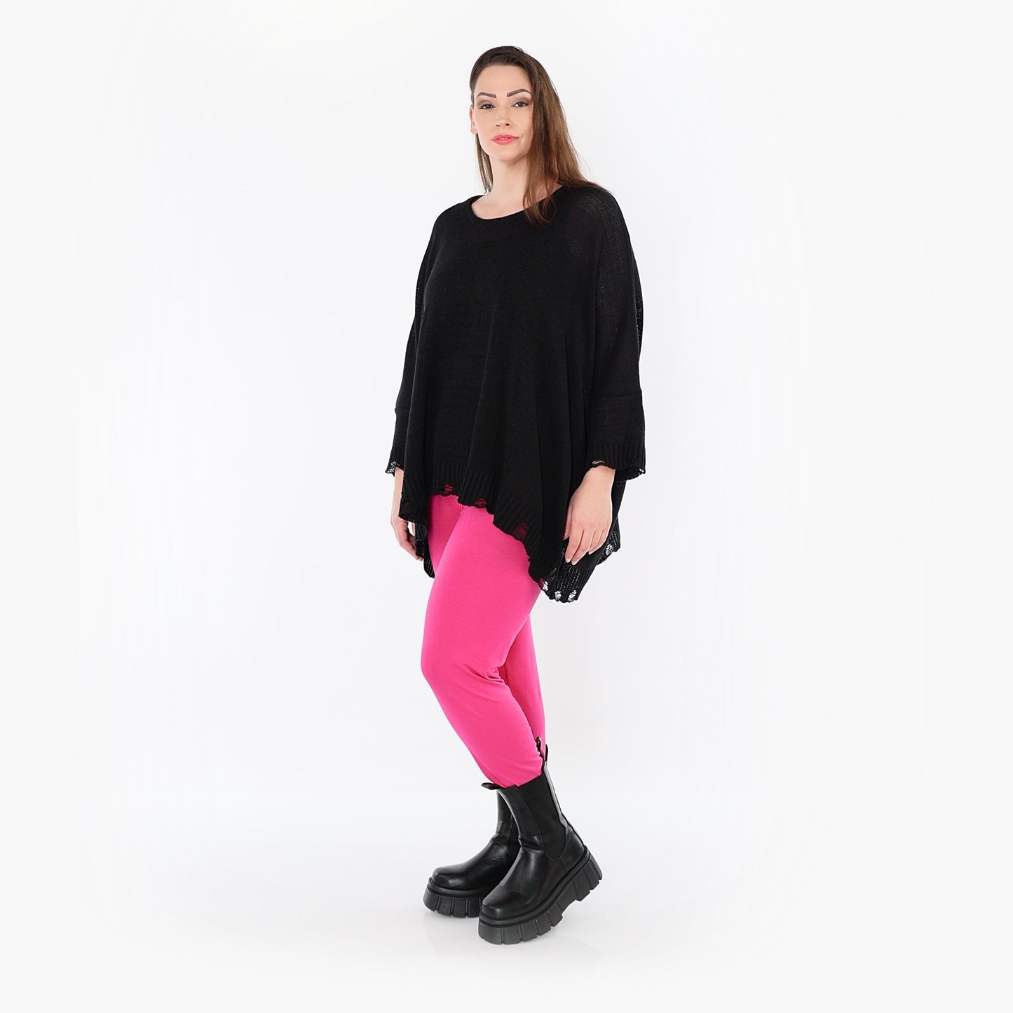 0P100 "BasicLove" Leggings – Fuchsia