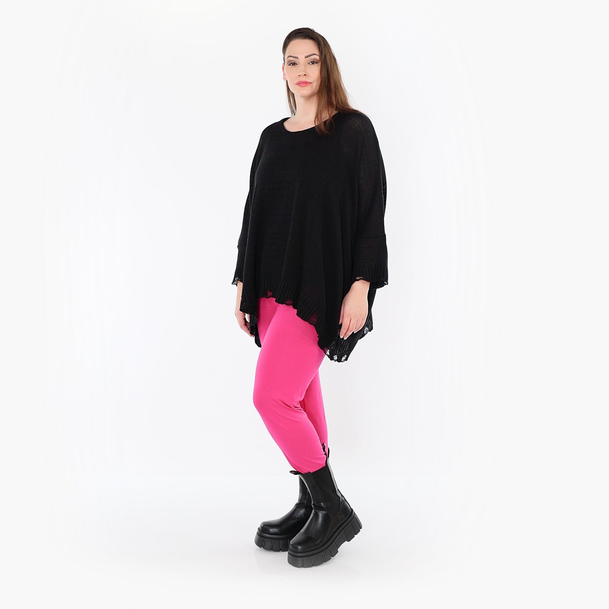 0P100 "BasicLove" Leggings – Fuchsia