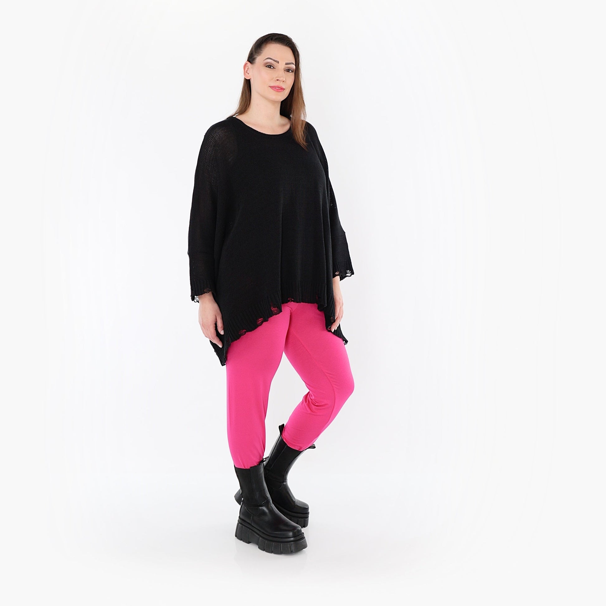 0P100 "BasicLove" Leggings – Fuchsia