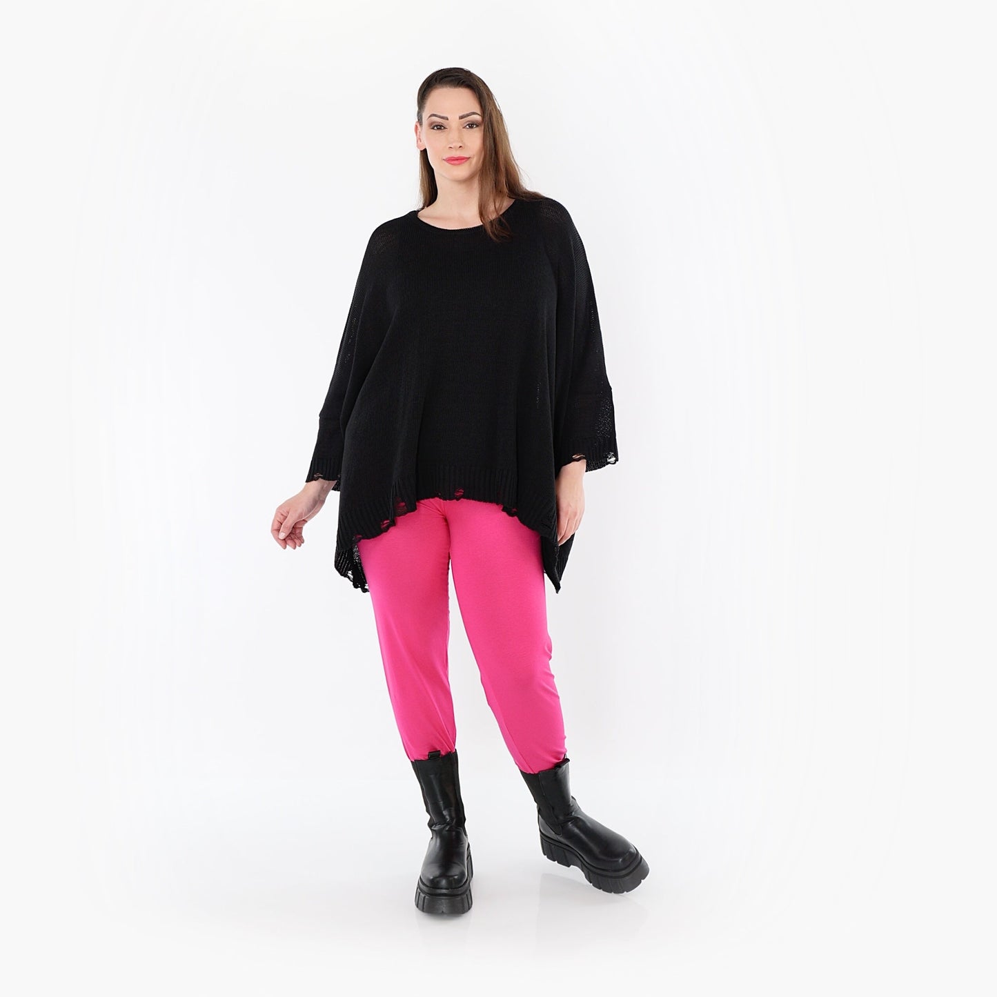 0P100 "BasicLove" Leggings – Fuchsia