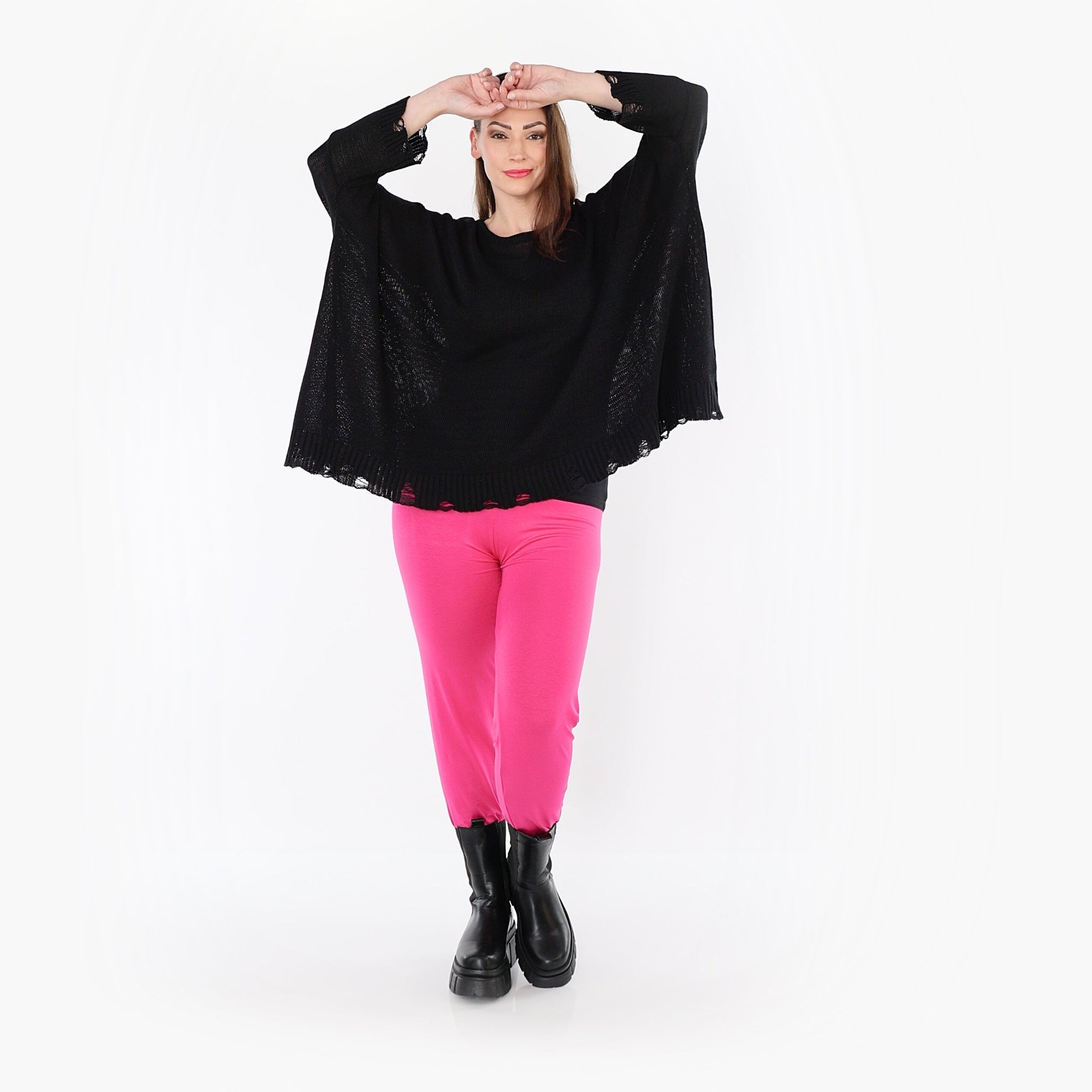0P100 "BasicLove" Leggings – Fuchsia