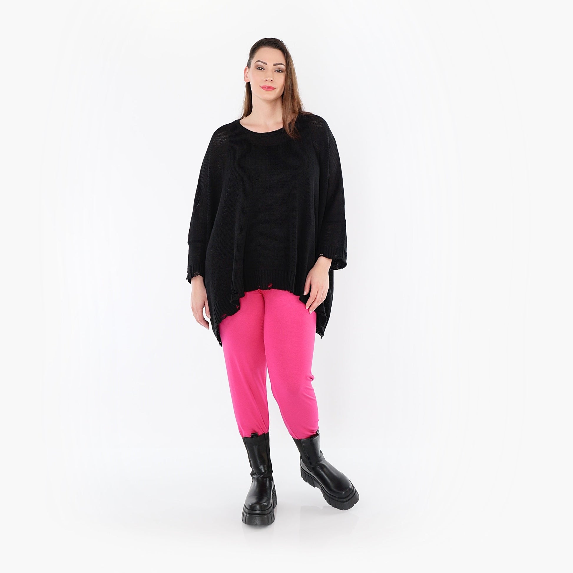 0P100 "BasicLove" Leggings – Fuchsia
