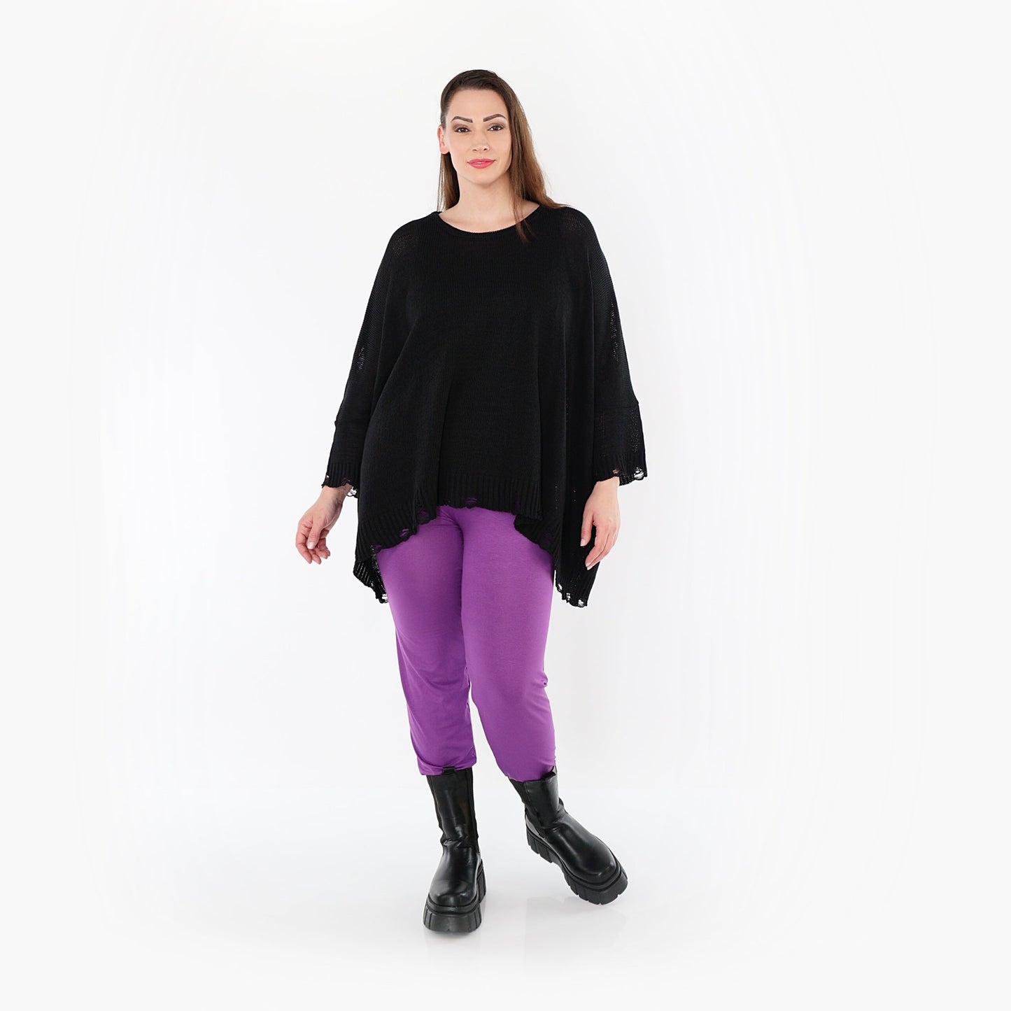 0P100 "BasicLove" Leggings – Lilac