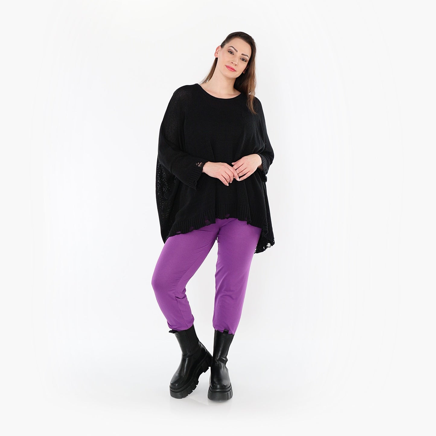 0P100 "BasicLove" Leggings – Lilac
