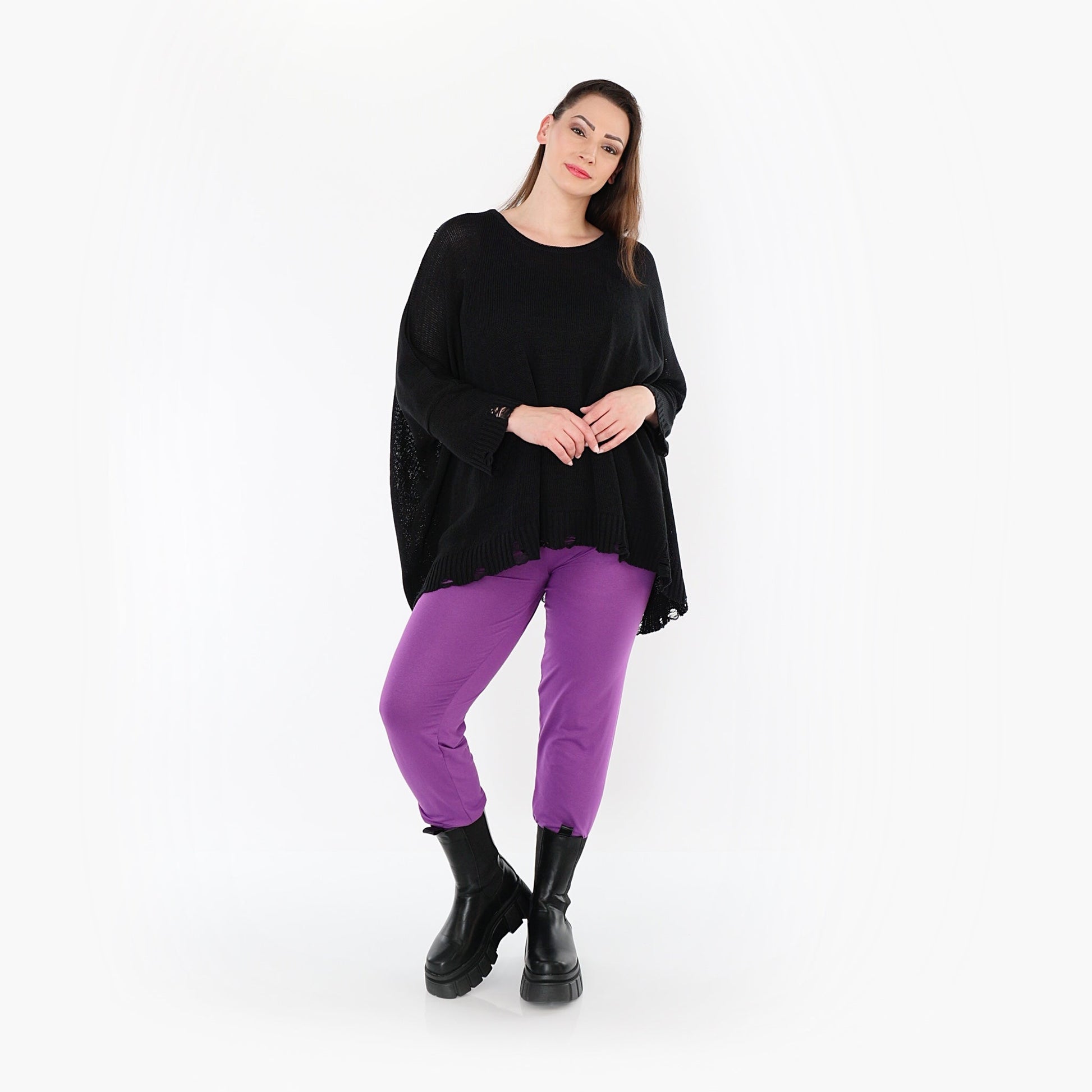 0P100 "BasicLove" Leggings – Lilac