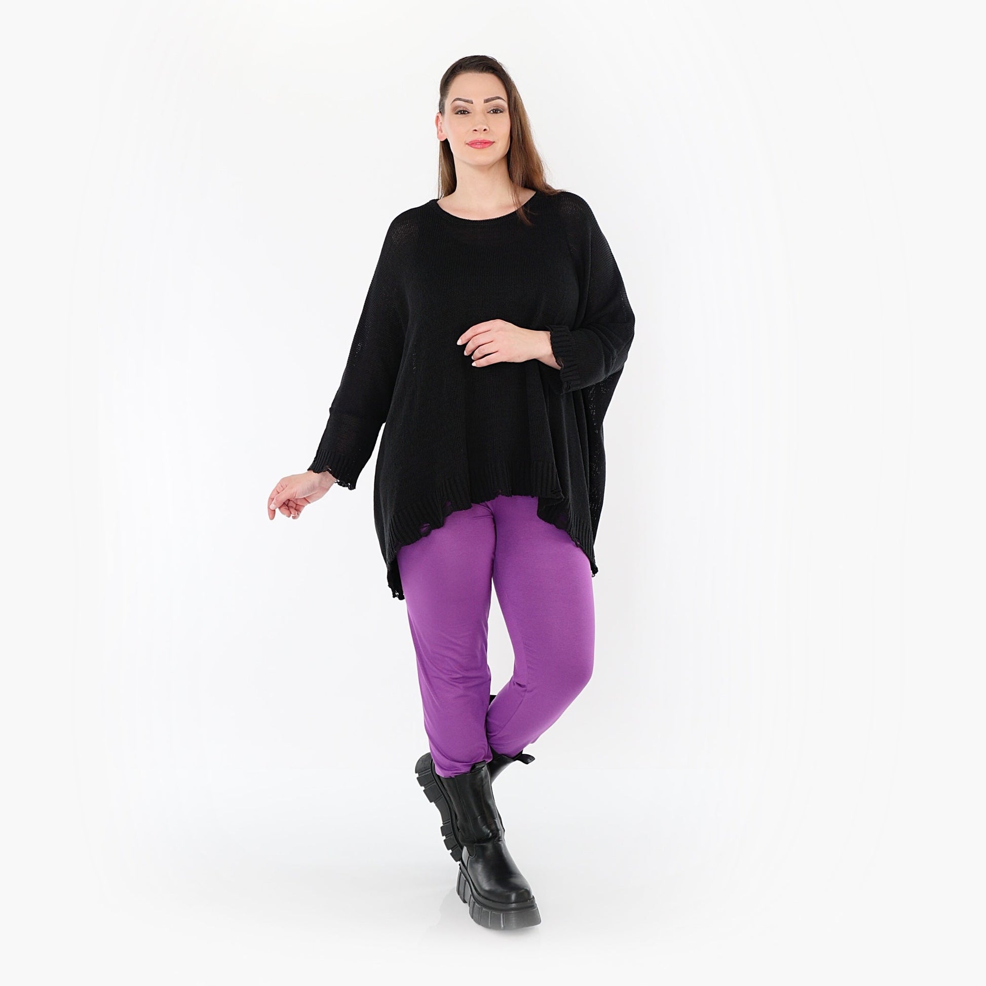 0P100 "BasicLove" Leggings – Lilac