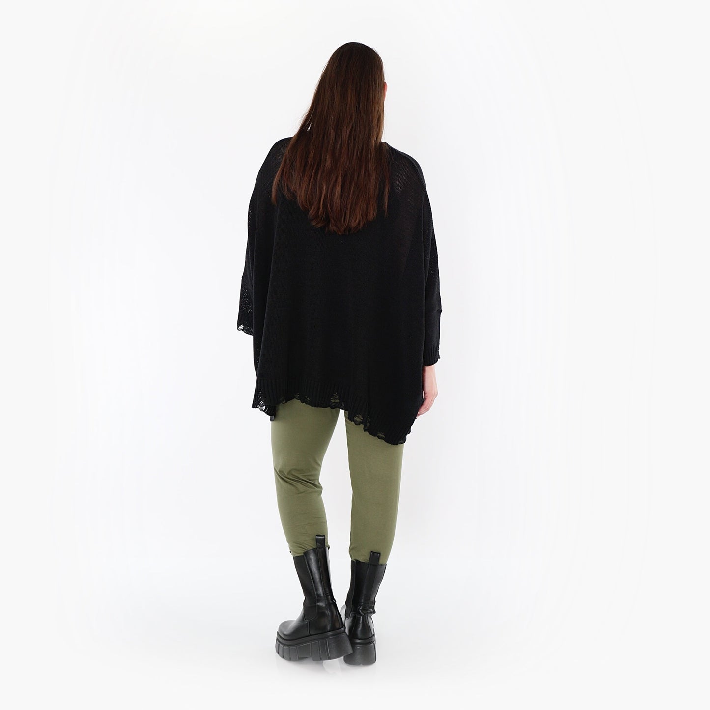 0P100 "BasicLove" Leggings – Olive