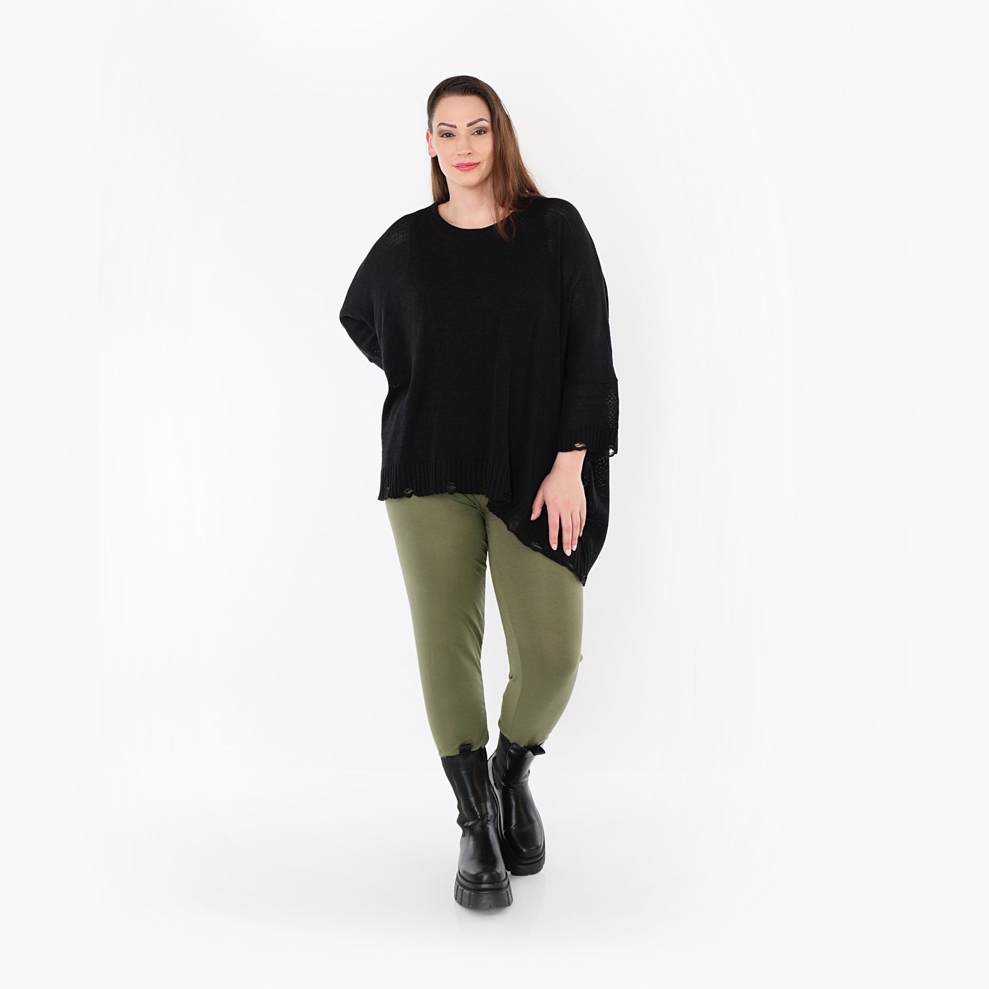 0P100 "BasicLove" Leggings – Olive