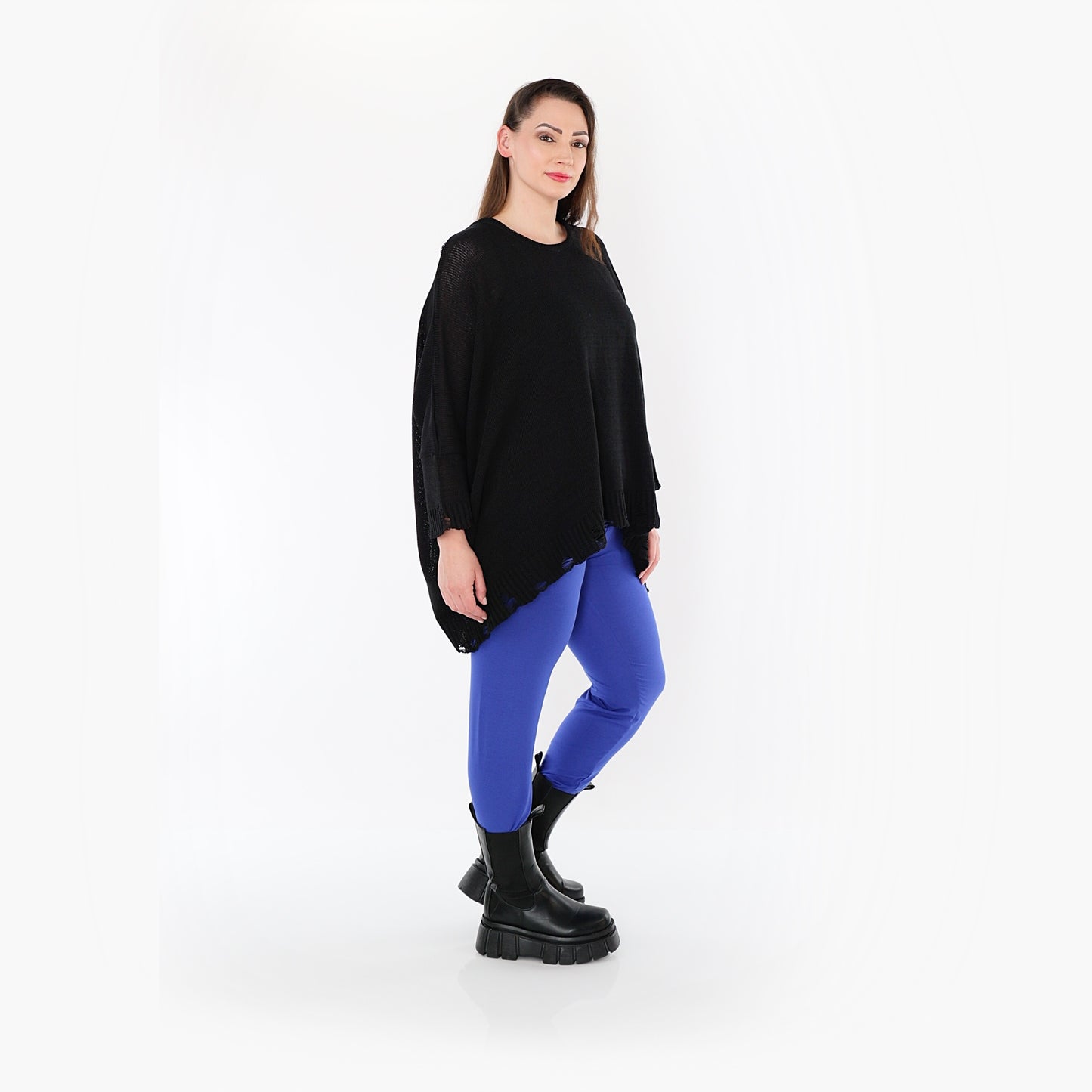 0P100 "BasicLove" Leggings – Royal blue