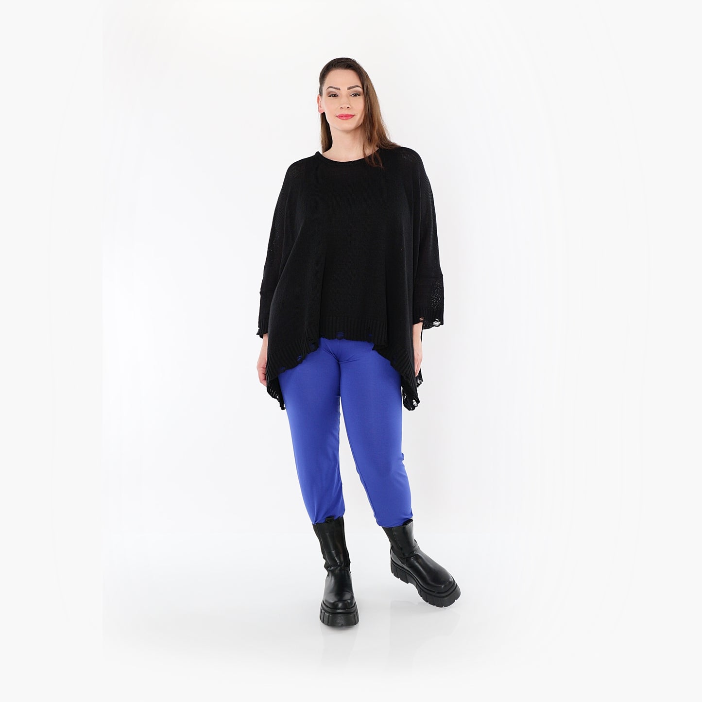 0P100 "BasicLove" Leggings – Royal blue