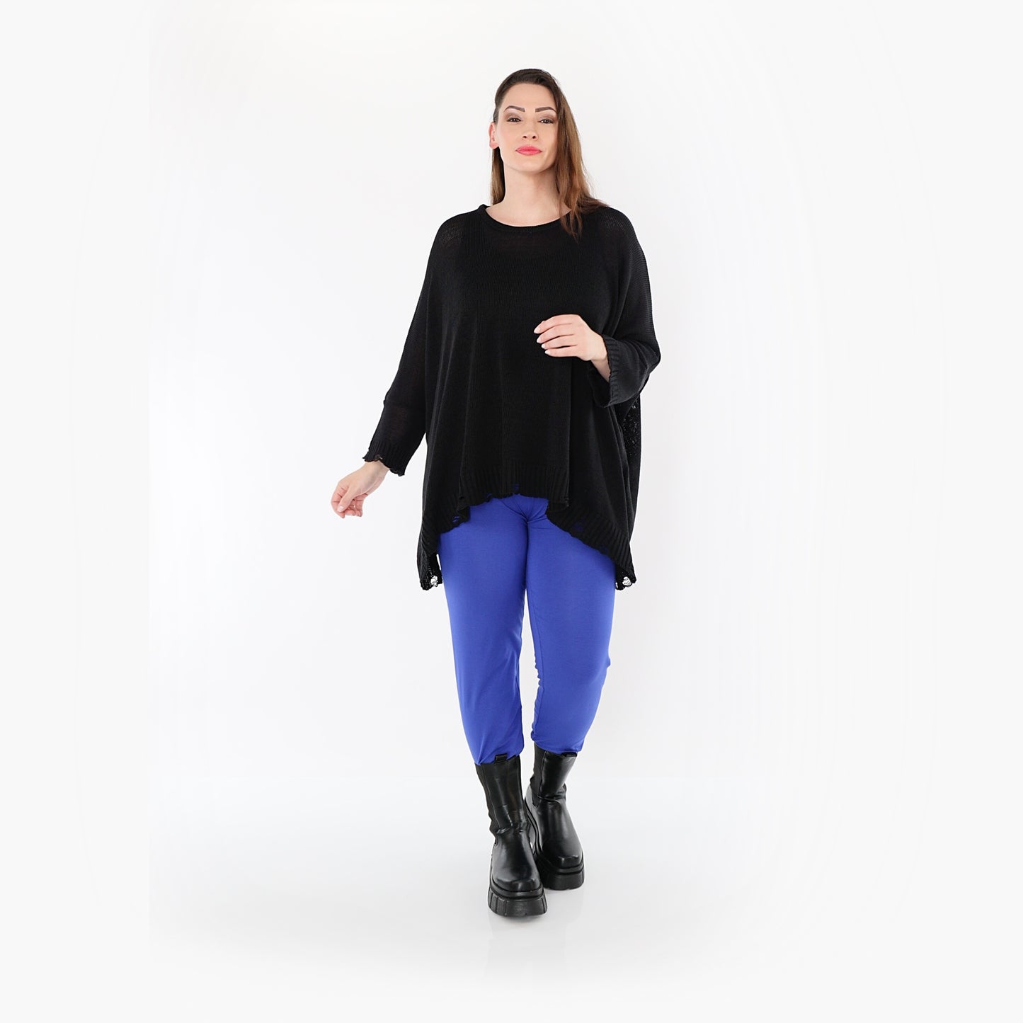 0P100 "BasicLove" Leggings – Royal blue