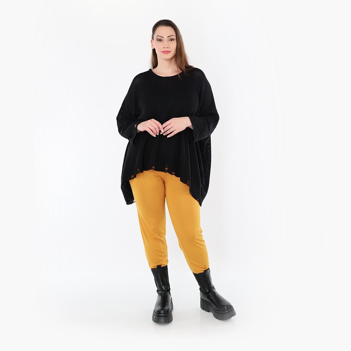 0P100 "BasicLove" Leggings – Rust