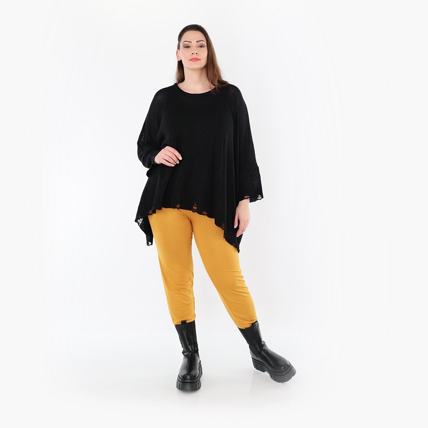 0P100 "BasicLove" Leggings – Rust