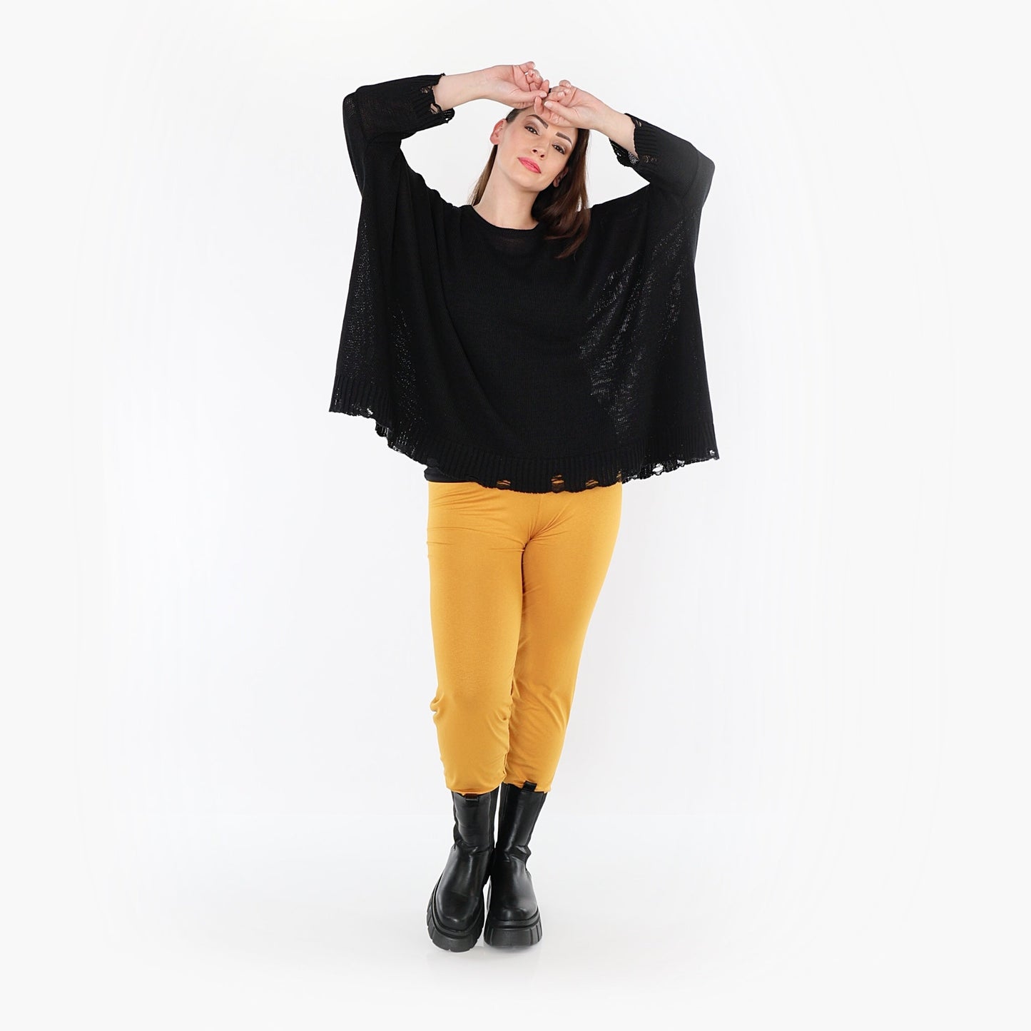 0P100 "BasicLove" Leggings – Rust