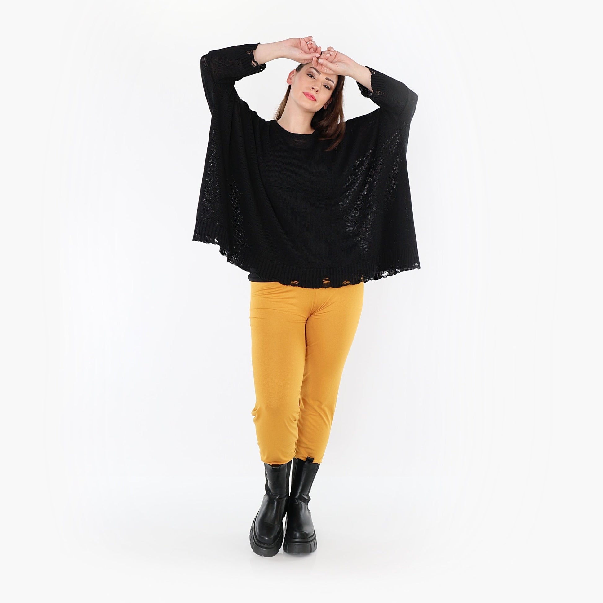 0P100 "BasicLove" Leggings – Rust