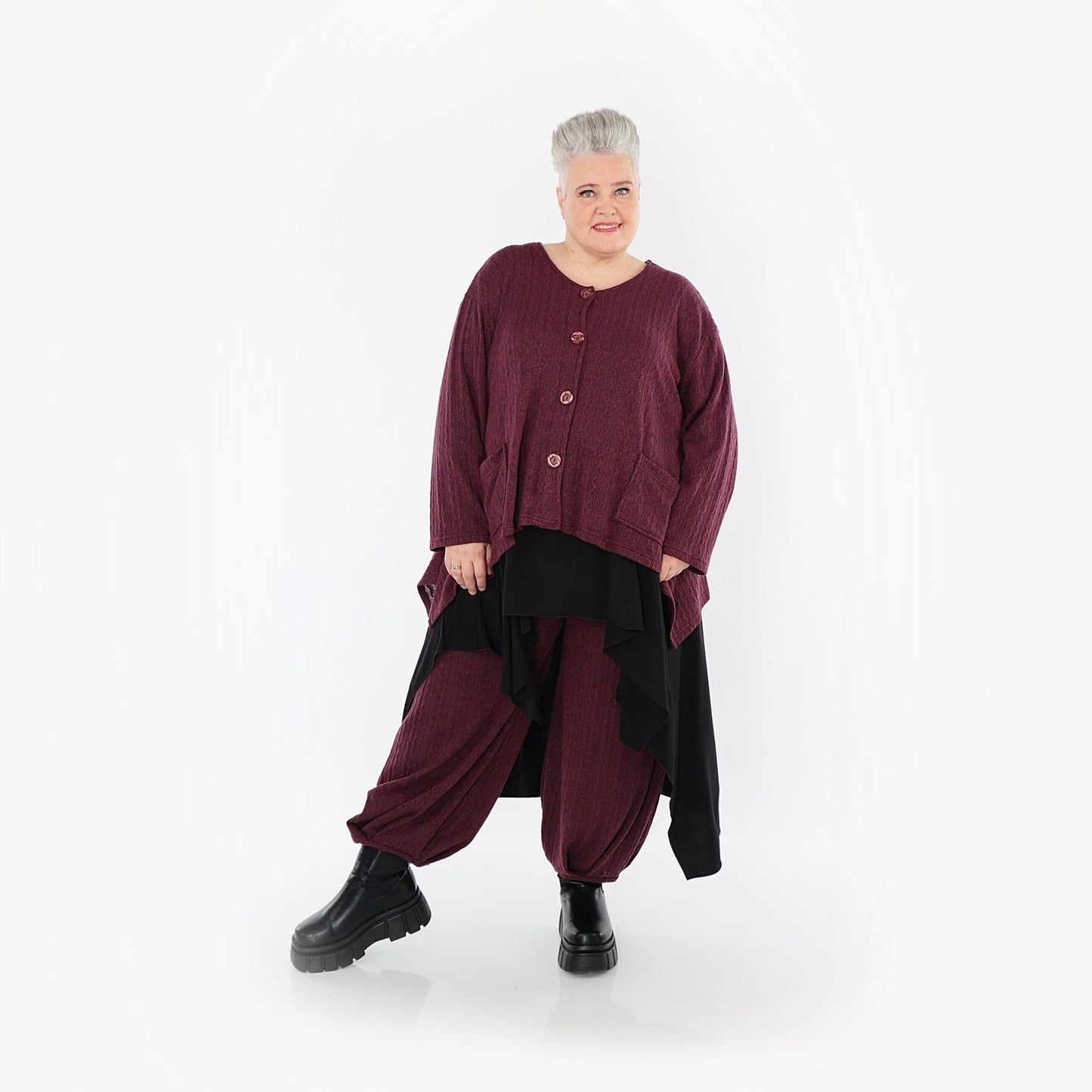 Akh 1532 00118 Jacket Burgundy 5