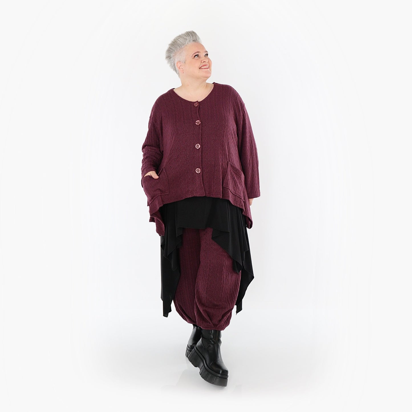 Akh 1532 00118 Jacket Burgundy 6