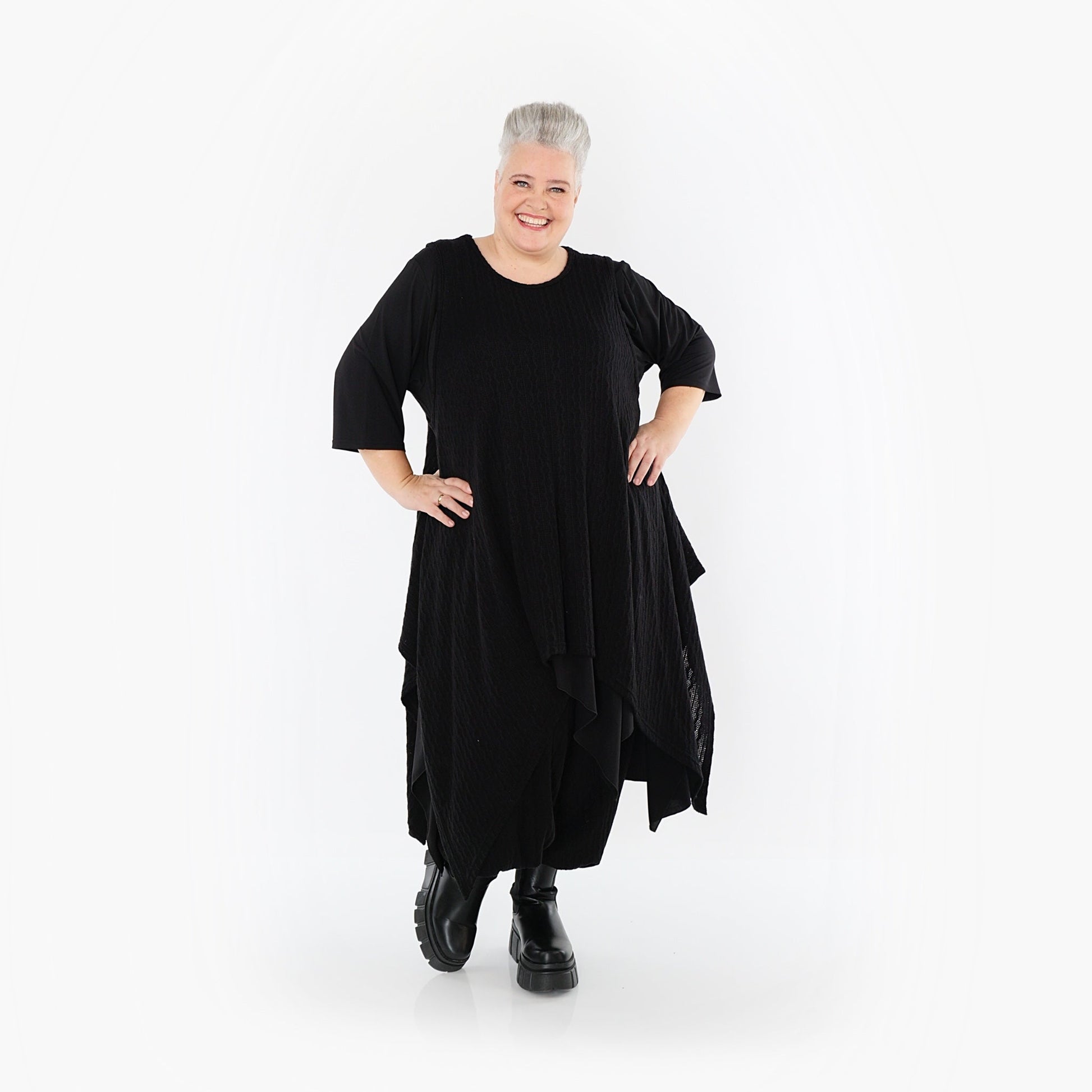 Akh 1532 03067 Dress Black 9