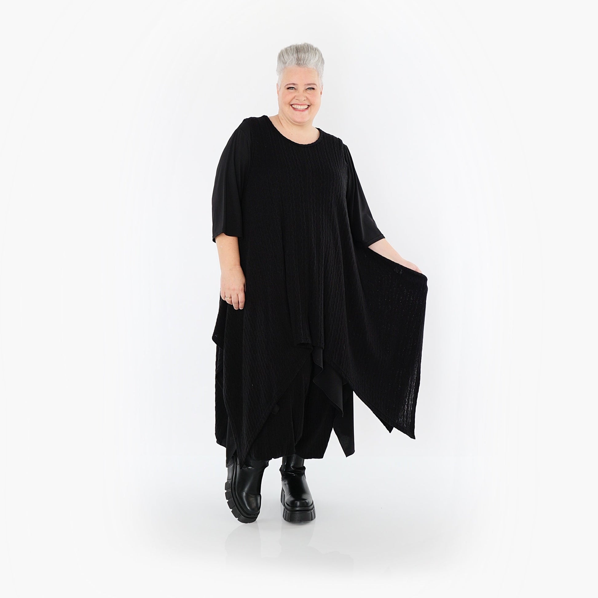 Akh 1532 03067 Dress Black