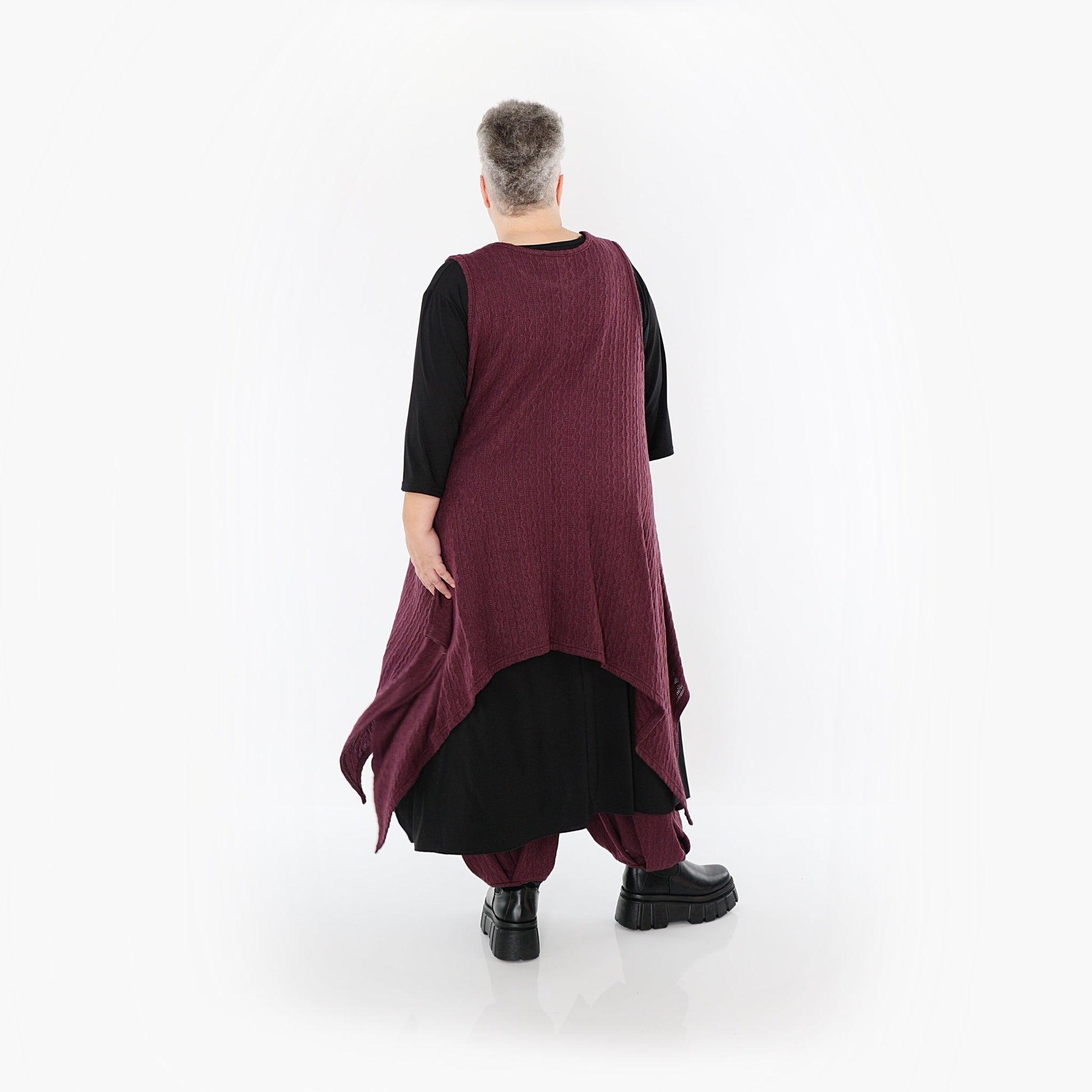 Akh 1532 03067 Dress Burgundy 3