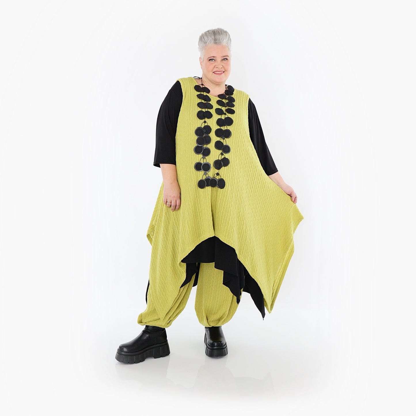 Akh 1532 03067 Dress Lime 5